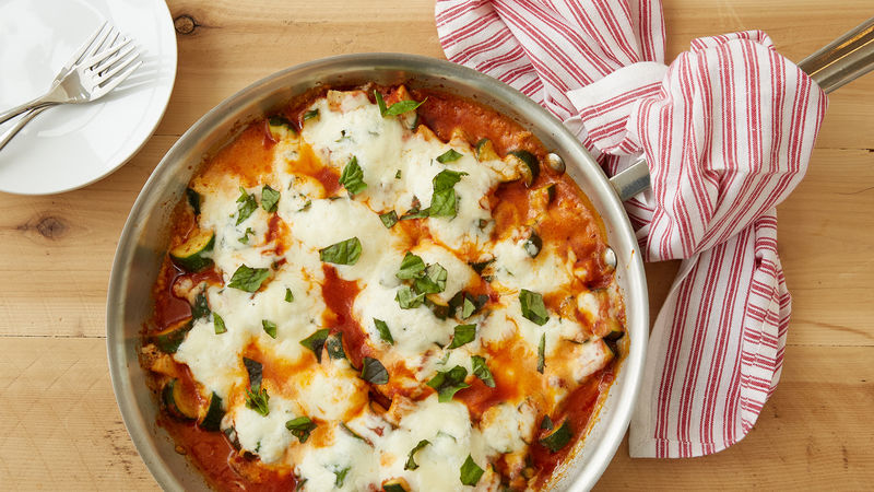 Skillet Zucchini Lasagna