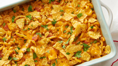 King Ranch Chicken Macaroni and Cheese-image