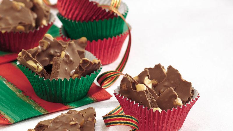 Milk Chocolate-Peanut Butter Bark