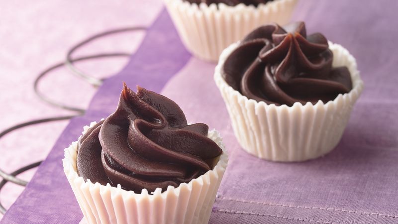 Raspberry Truffle Cups