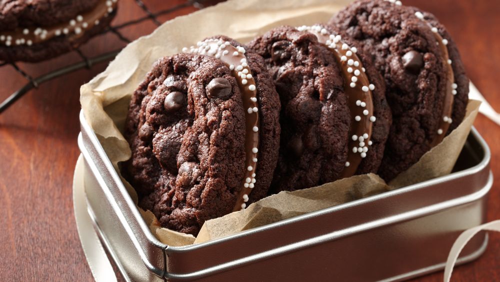 Decadent Hot Fudge Brownie Stackers recipe from