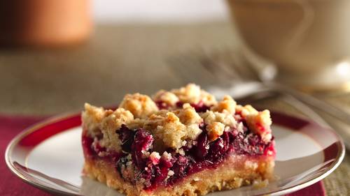 Cranberry Crumb Bars-image