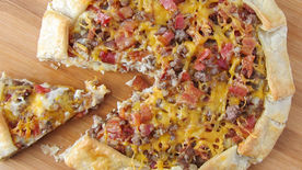 Meat and Potatoes Crostata