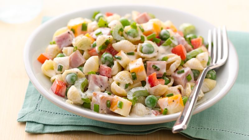 Esitellä 50+ imagen ham pasta salad