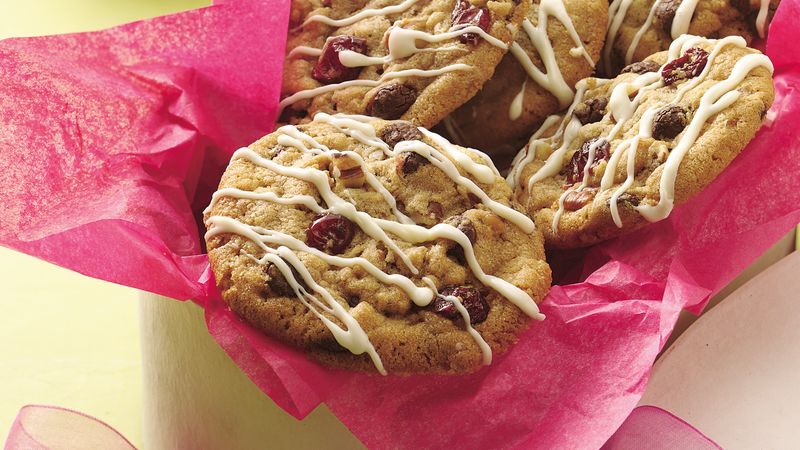 Double-Chocolate Cranberry Cookies